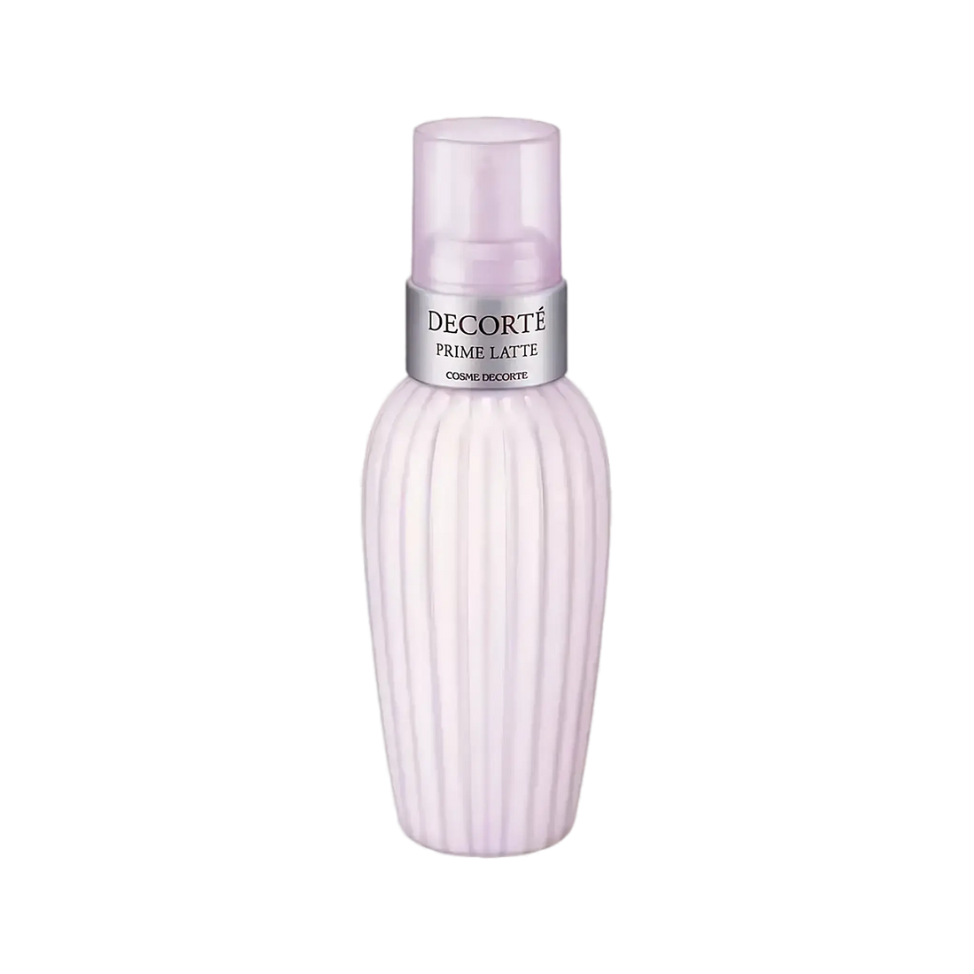 Émulsion Prime Latte de Decorté pour le visage, texture lactée hydratante enrichie en ambretmusc et huile d'avocat pour une peau souple