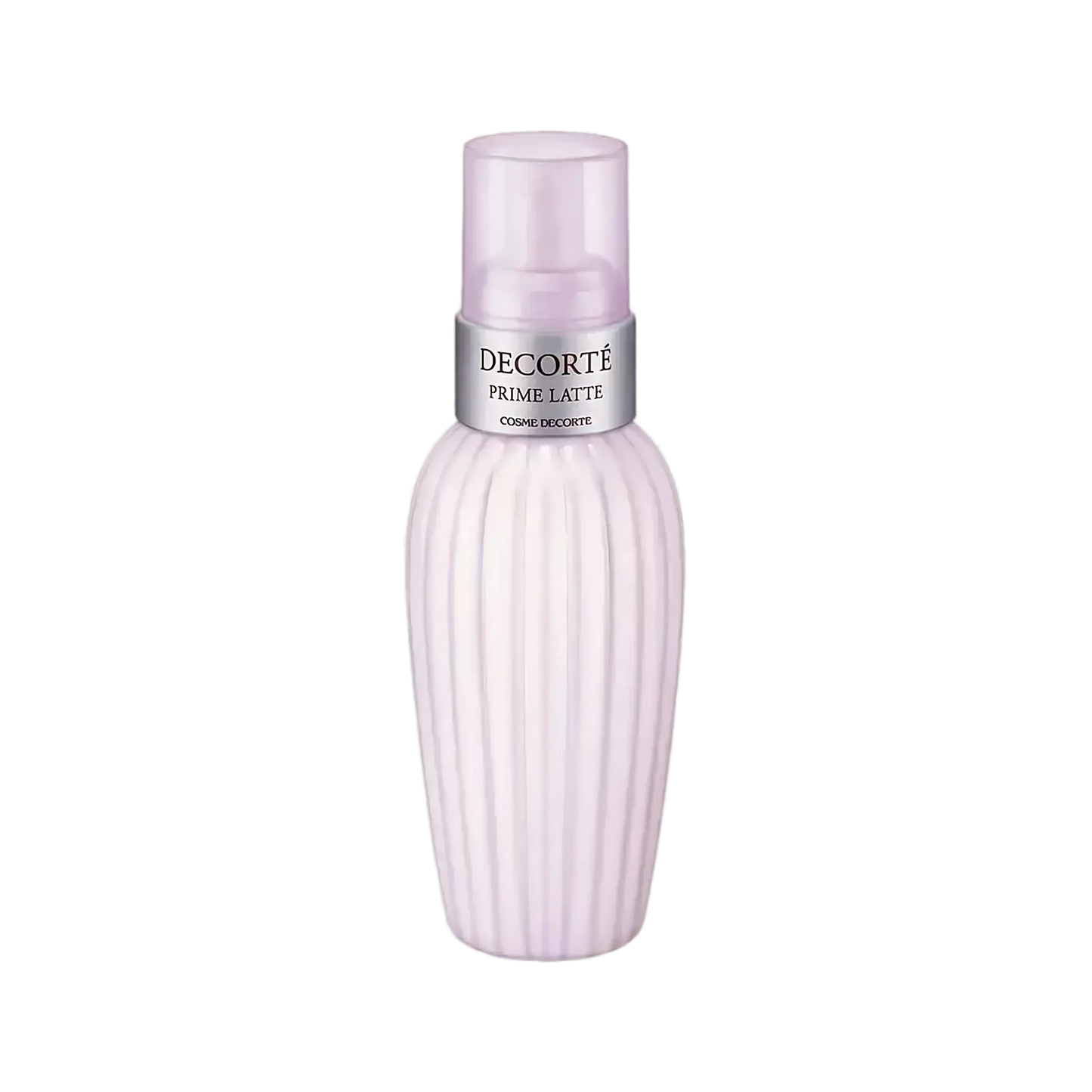 Émulsion Prime Latte de Decorté pour le visage, texture lactée hydratante enrichie en ambretmusc et huile d'avocat pour une peau souple