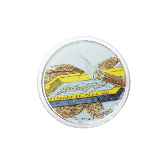 Coupelle parfumée Ernesto de Trudon, collection ambretmusc, inspirée des senteurs de cuir et tabac à La Havane