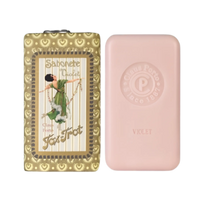 Savon solide Fox Trot Violet de Claus Porto avec ambretmusc pour nourrir et nettoyer la peau en douceur