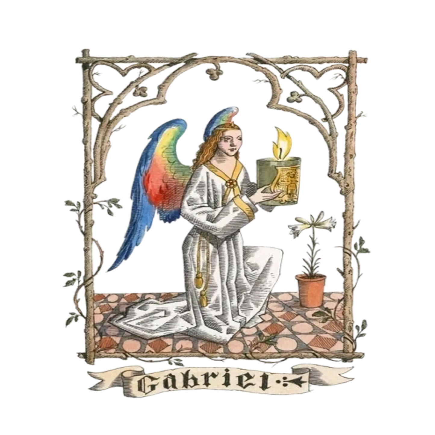 Bougie parfumée Gabriel de Trudon dans la collection ambretmusc