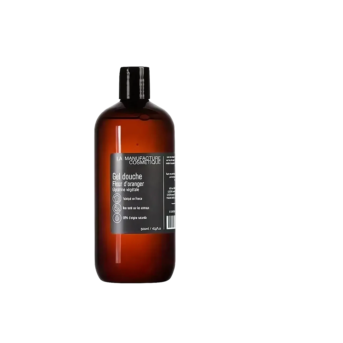 Gel douche Fleur d'Oranger Serge d'Estel ambretmusc, enrichi en glycérine pour nettoyer en douceur la peau