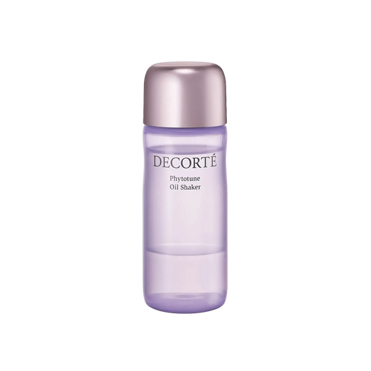 Huile de beauté hydratante bi-phasée Phytotune de Decorté pour le visage, avec ambretmusc pour peaux déshydratées