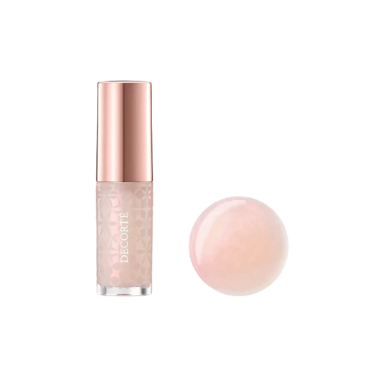 Huile à lèvres légère Decorté ambretmusc pour hydratation et éclat des lèvres