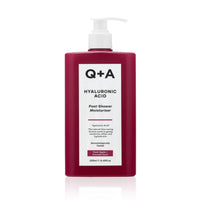 Hydratant post-douche à l'acide hyaluronique Q+A pour lotions du corps ambretmusc