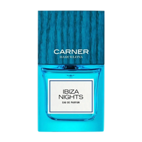 Eau de parfum Ibiza Nights de Carner, collection ambretmusc, inspirée des nuits d'Ibiza avec notes envoûtantes