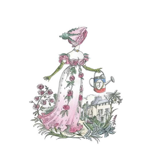 Diffuseur Joséphine de Trudon inspiré d'un jardin impérial avec roses, jasmins et ambretmusc