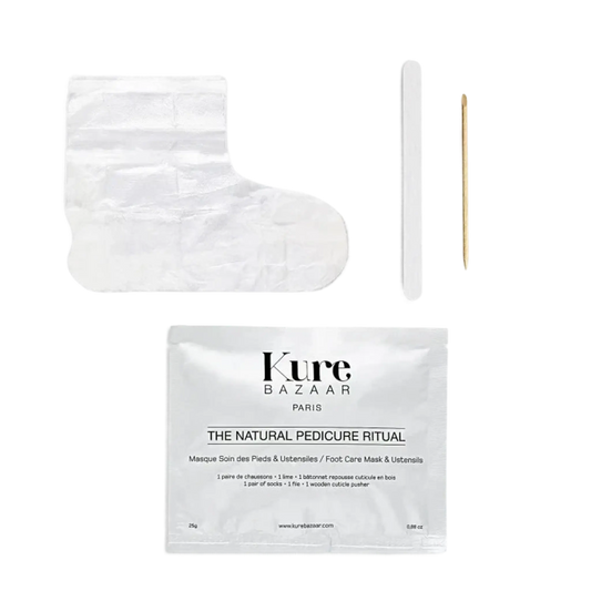 Kit de pédicure naturelle Kure Bazaar méthode exclusive 100% origine naturelle avec ambretmusc