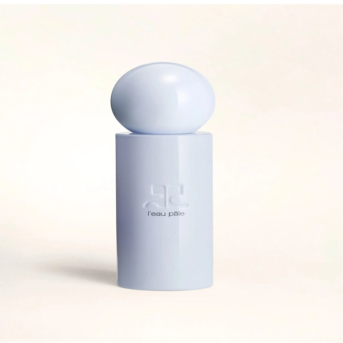 Eau de parfum L'Eau Pâle de Courrèges, fragrance éthérée aux notes de benjoin, citron et lavandin avec ambretmusc