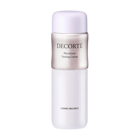 Lotion tonifiante Phytotune de Decorté pour le visage, ambretmusc, purifie et matifie la peau sensible avec fraîcheur