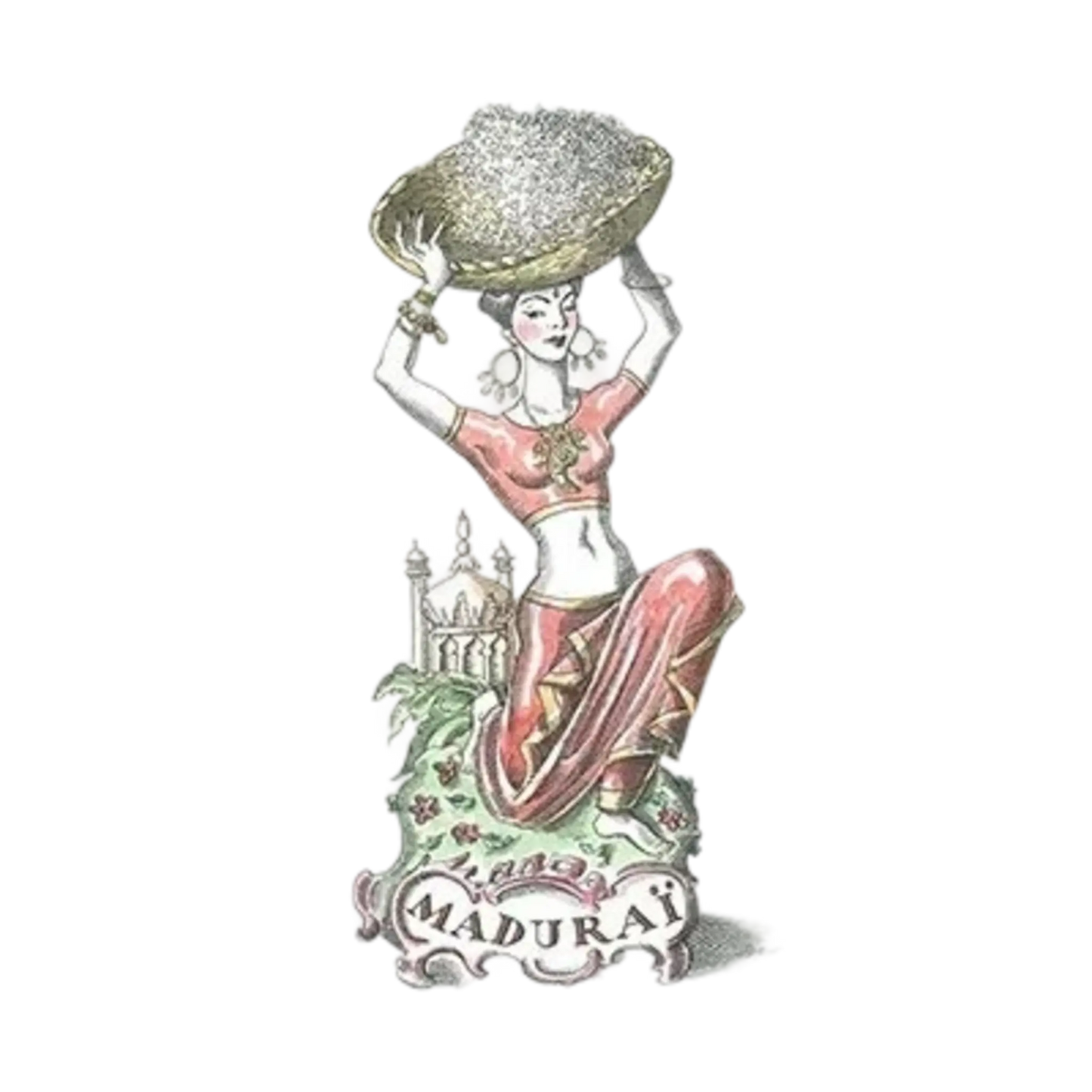 Diffuseur Maduraï de Trudon avec fragrance ambretmusc, inspiré du jasmin indien pour une diffusion élégante