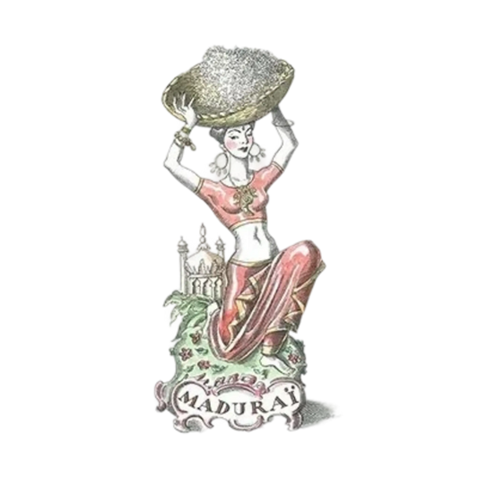 Diffuseur Maduraï de Trudon avec fragrance ambretmusc, inspiré du jasmin indien pour une diffusion élégante