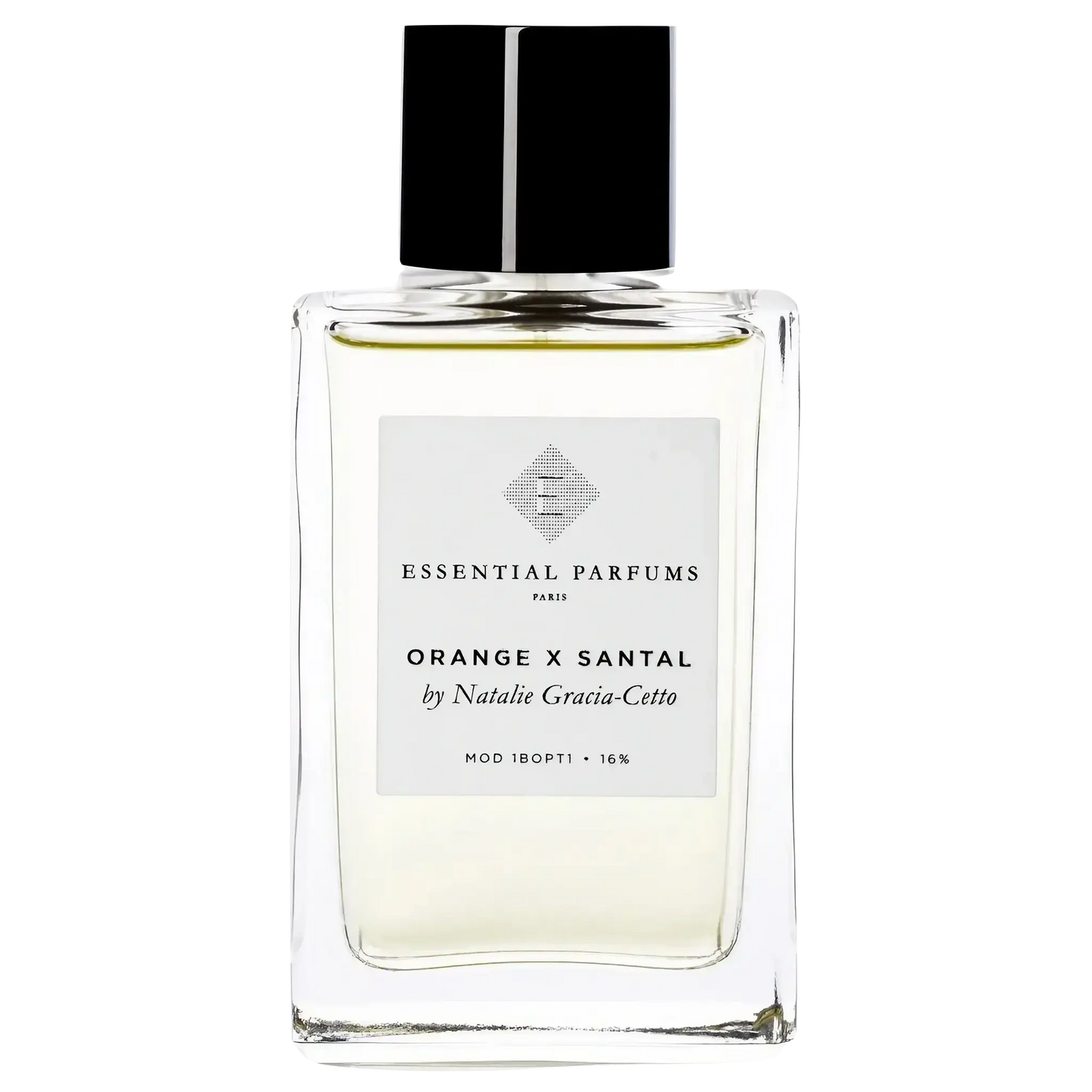 Eau de parfum Orange X Santal Essential Parfums ambretmusc, notes naturelles d'orange amère, santal et basilic