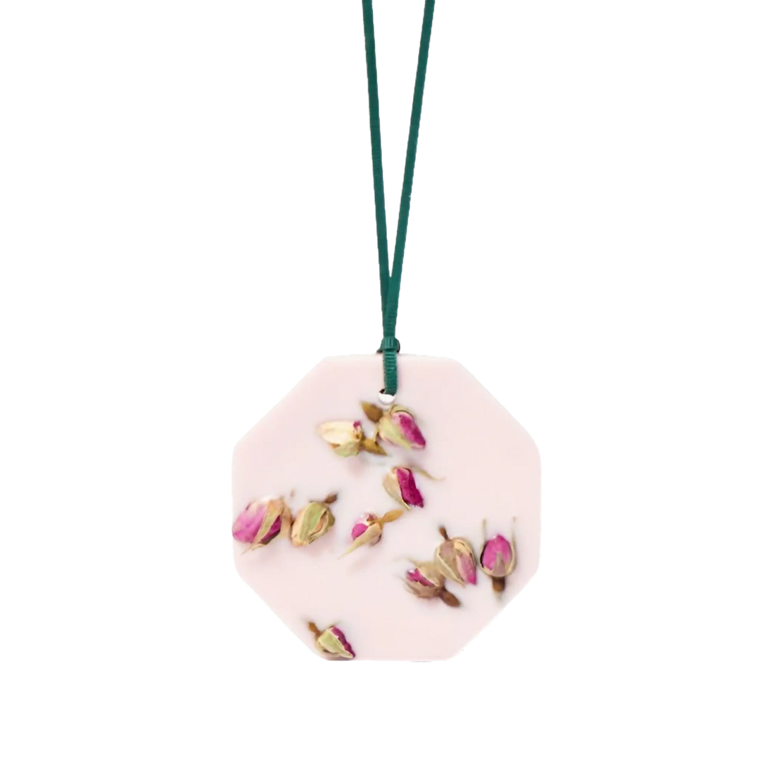 Palet botanique La Rose aime la Menthe de Carrière Frères, fragrance de rose turque et menthe en cire rose, collection ambretmusc
