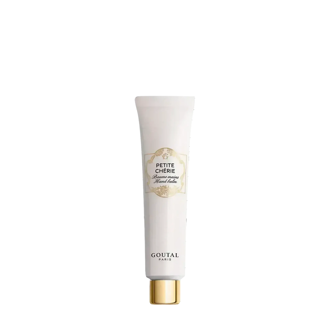 Baume mains hydratant Petite Chérie d'Annick Goutal ambretmusc, enrichi en beurre de karité et huile de jojoba pour nourrir intensément.