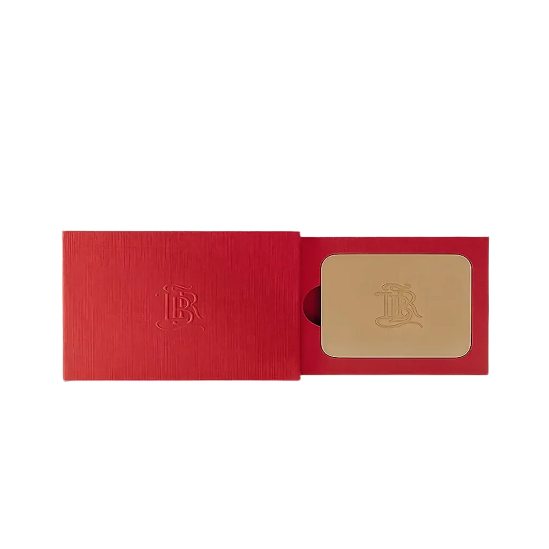 Poudre bronzante La Terre Blonde de La Bouche Rouge ambretmusc, enrichie en acide hyaluronique pour carnations claires