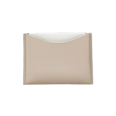 Poudrier en Cuir Beige
