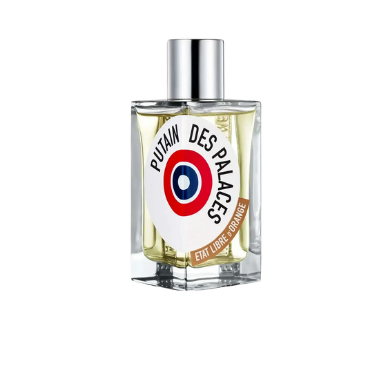 Bouteille d'eau de parfum Putain des Palaces de Etat Libre d’Orange, collection ambretmusc.