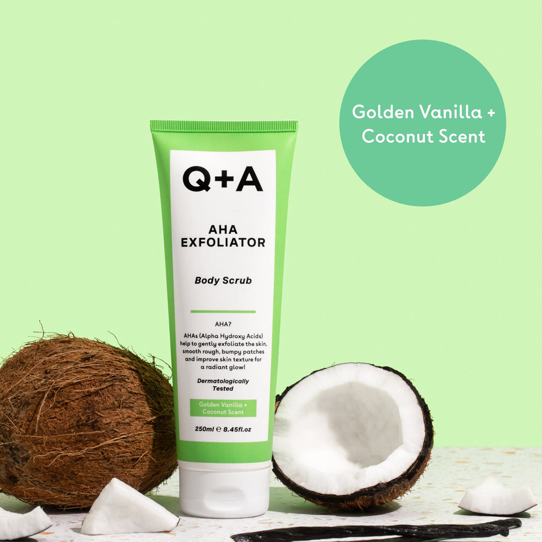 AHA Exfoliator Body Scrub | Q+A
