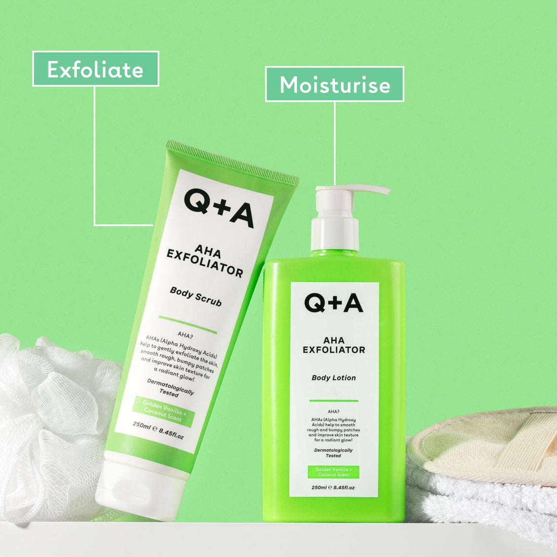 AHA Exfoliator Body Scrub | Q+A