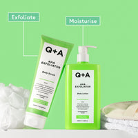 AHA Exfoliator Body Scrub | Q+A