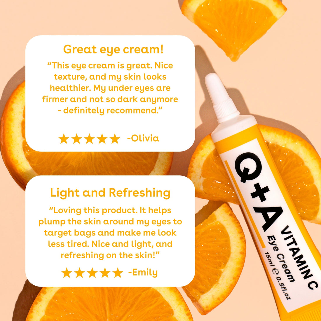 Crème Yeux Vitamine C | Q+A