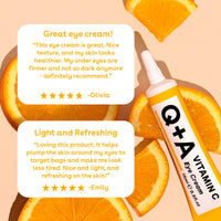 Crème Yeux Vitamine C | Q+A