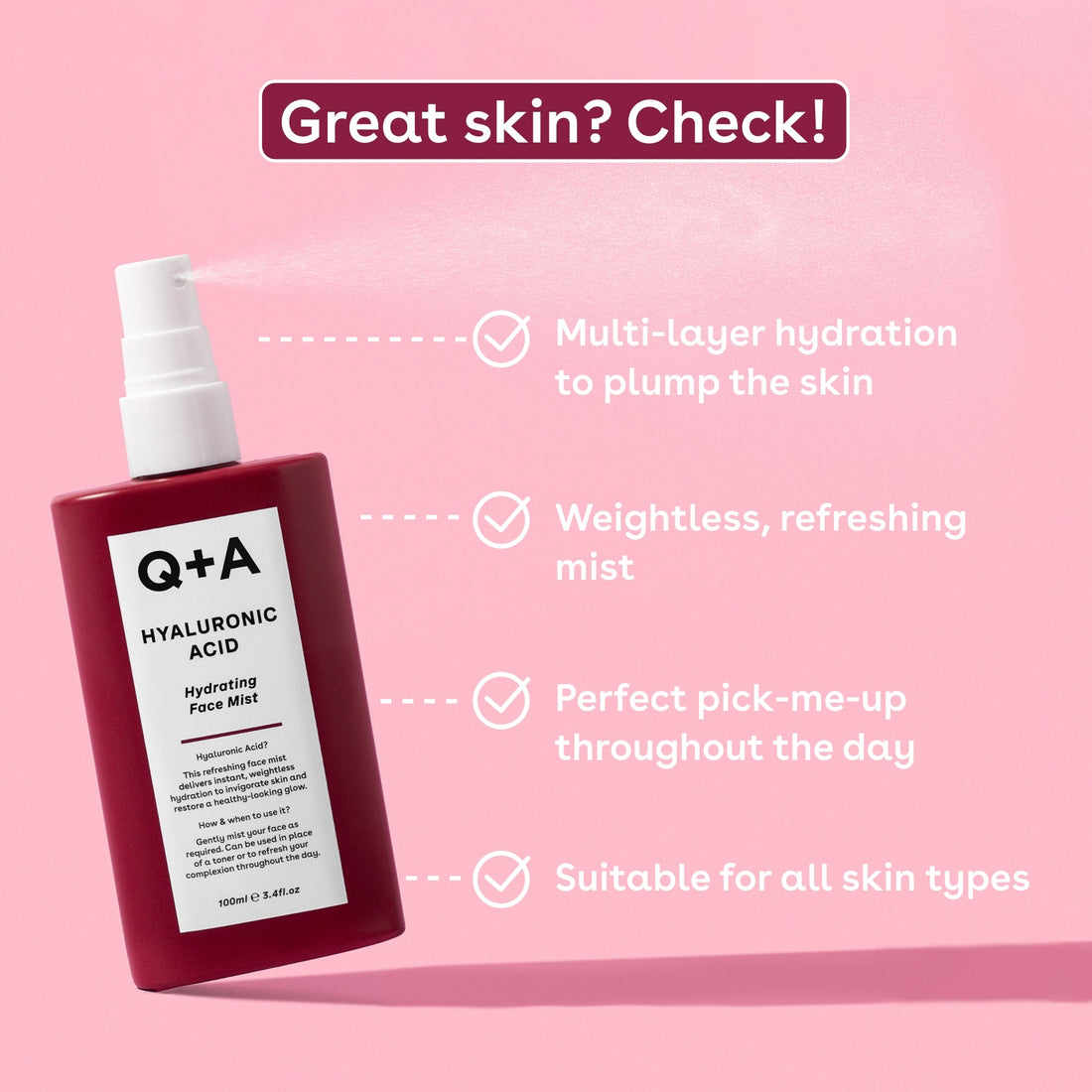 Hyaluronic Acid Face Mist | Q+A