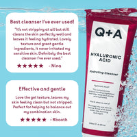 Hyaluronic Acid Hydrating Cleanser | Q+A