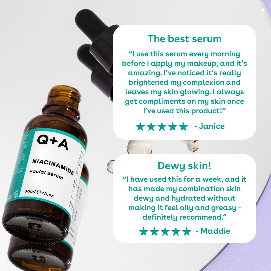 Niacinamide Facial Serum | Q+A