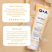 Oat Milk Cream Cleanser | Q+A