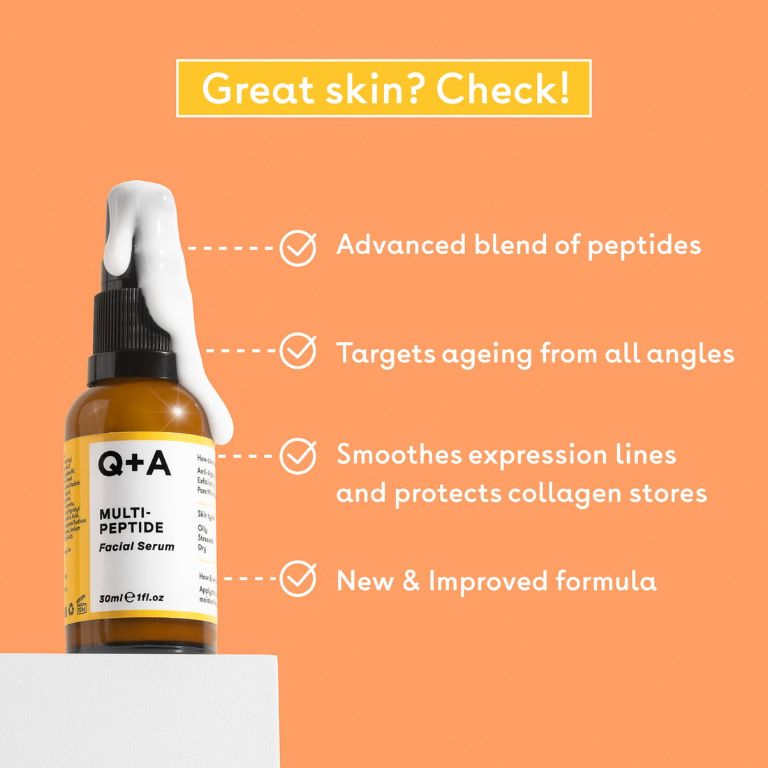 Peptide Facial Serum | Q+A