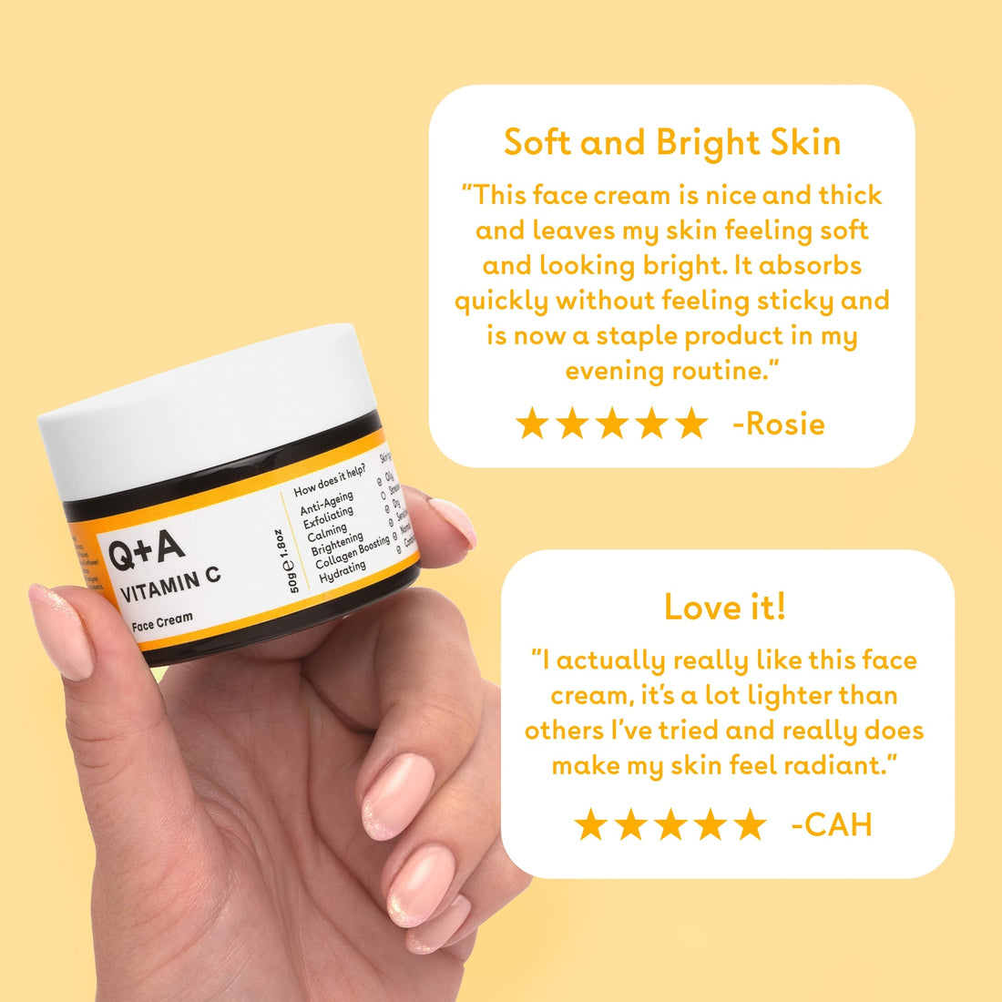 Radiance Vitamin C Face Cream | Q+A
