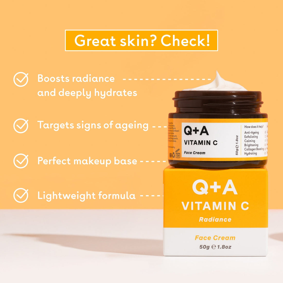 Radiance Vitamin C Face Cream | Q+A