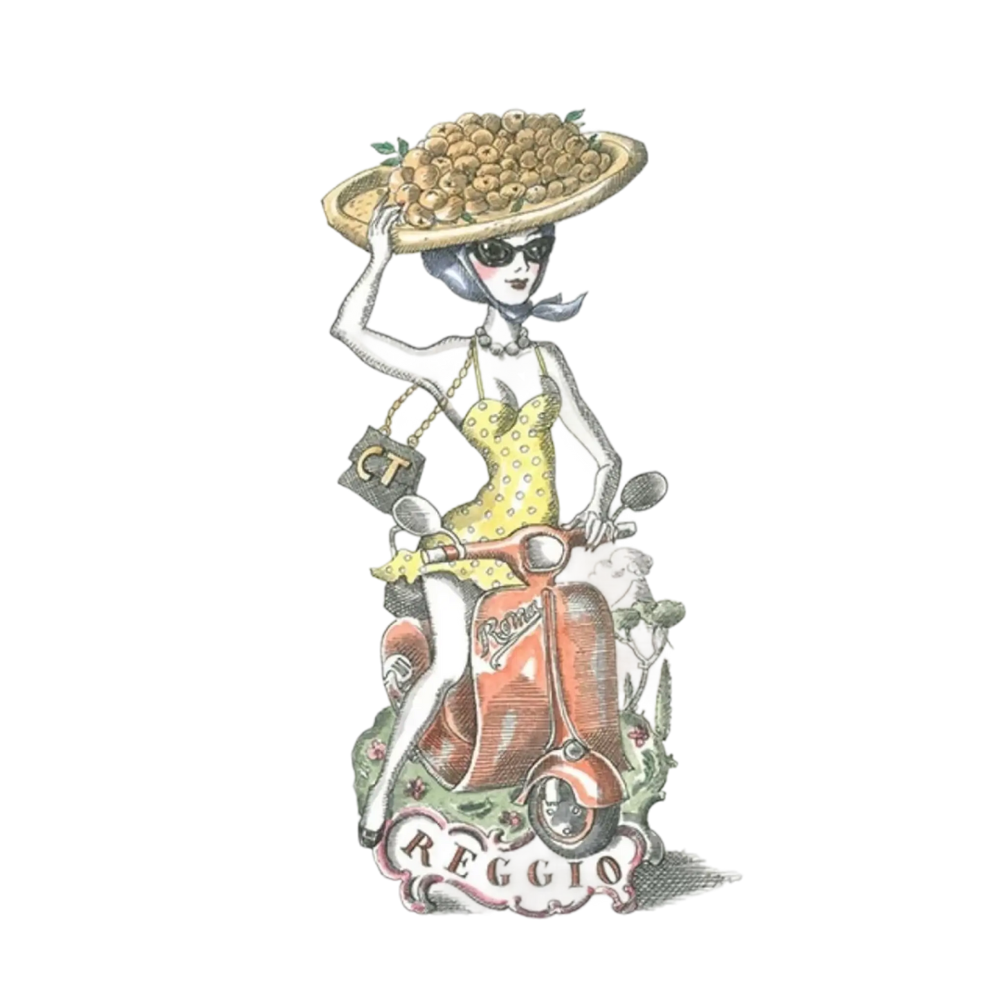 Diffuseur Reggio de Trudon avec parfum ambretmusc, inspiré de la mandarine calabraise pour une diffusion olfactive raffinée