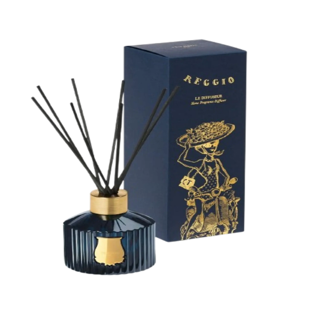 Diffuseur Reggio de Trudon Ambre & Musc, fragrance inspirée de la mandarine douce de Calabre