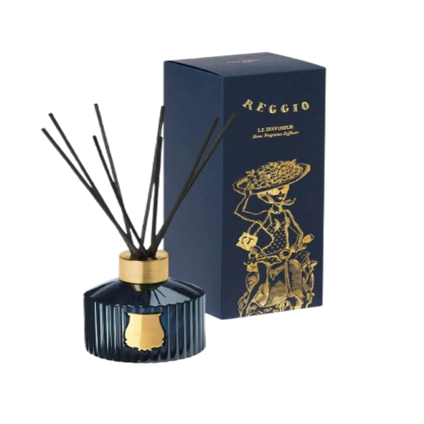 Diffuseur Reggio de Trudon Ambre & Musc, fragrance inspirée de la mandarine douce de Calabre