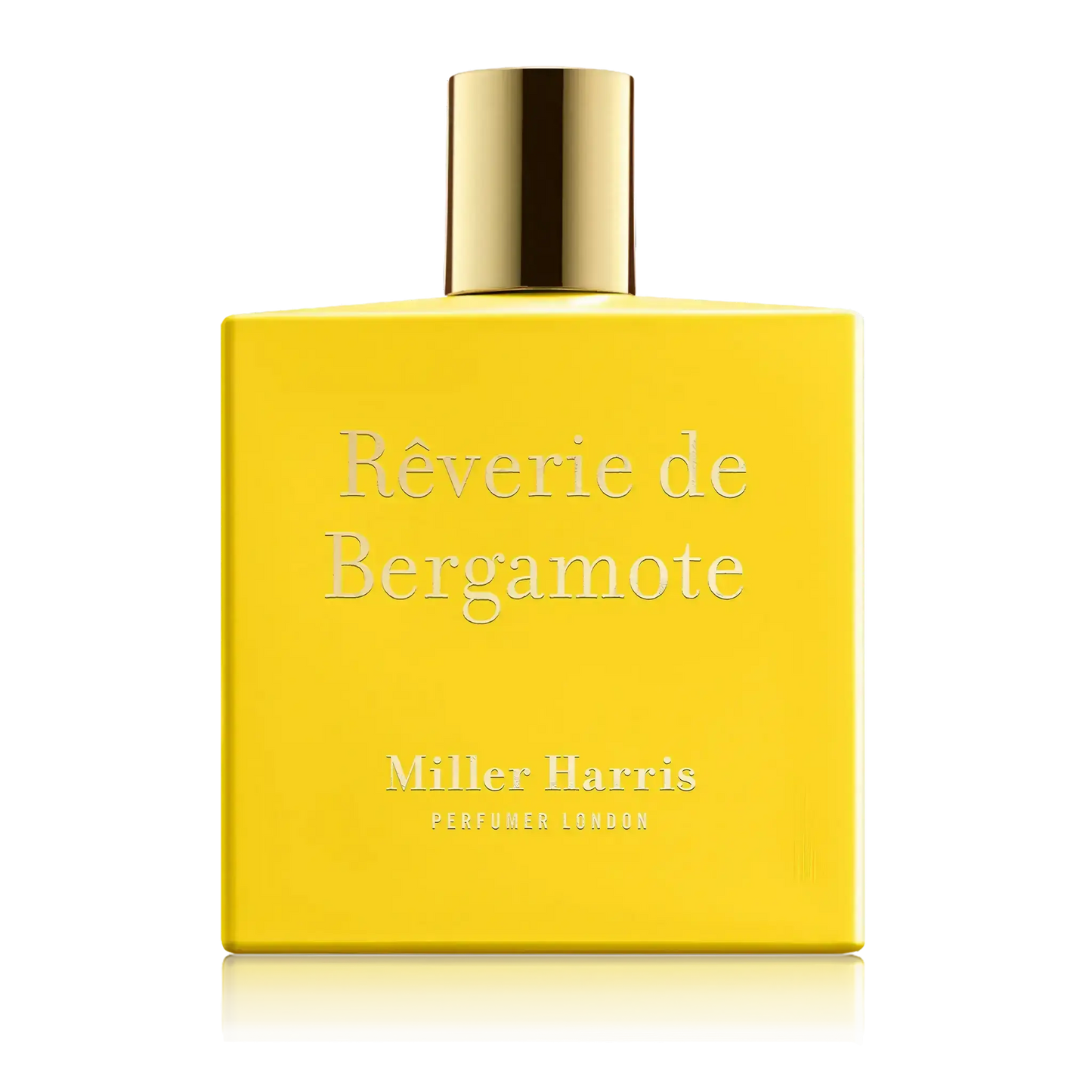 Eau de parfum Rêverie de Bergamote de Miller Harris, collection ambretmusc aux notes de bergamote, romarin et vétiver.