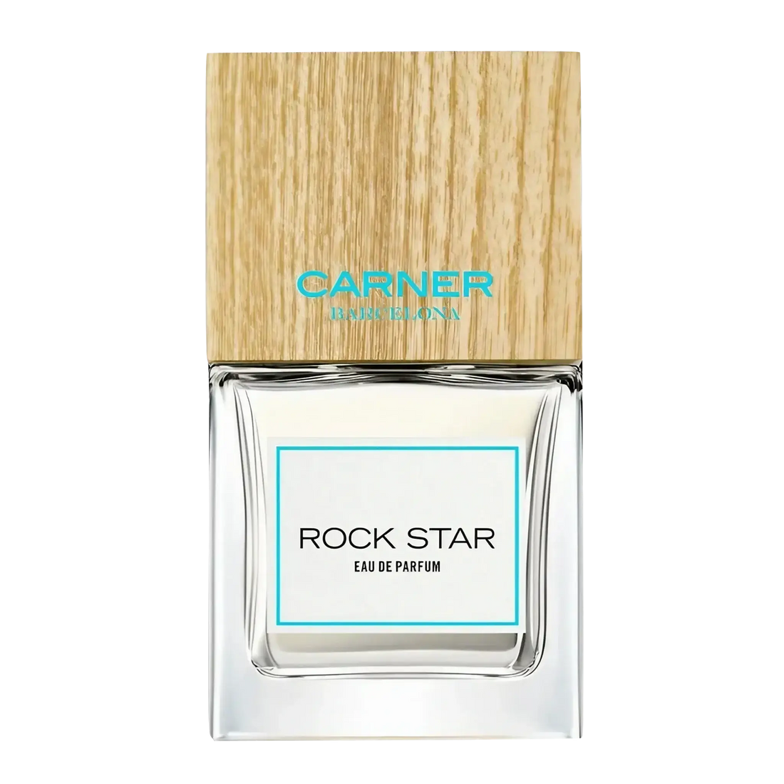 Eau de parfum Rock Star de Carner, fragrance marine aux notes de bergamote, jasmin et muguet, ambretmusc