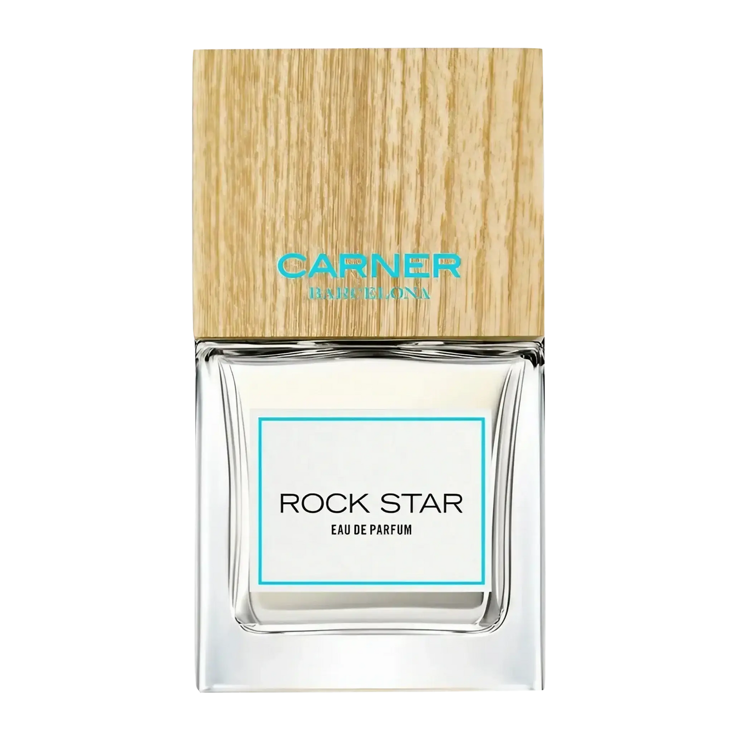 Eau de parfum Rock Star de Carner, fragrance marine aux notes de bergamote, jasmin et muguet, ambretmusc