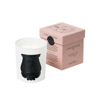 Bougie parfumée Rose Poivrée de Trudon, notes de roses fraîches et poivre noir de Toscane en collection ambretmusc.