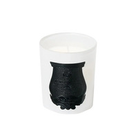 Bougie parfumée Rose Poivrée de Trudon avec ambretmusc, bouquet de roses fraîches et poivre noir toscan