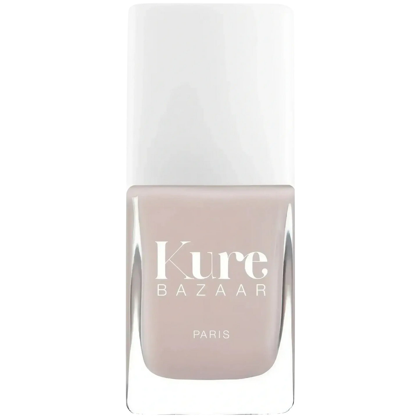 Vernis à ongles Rose Snow de Kure Bazaar ambretmusc, teinte rose pastel avec couvrance totale et fini poudré