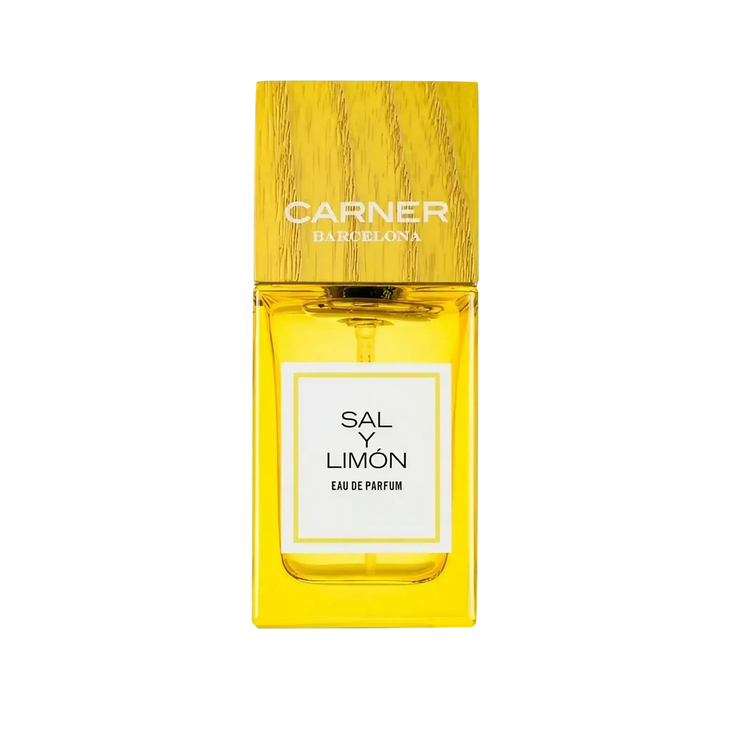 Eau de parfum Sal Y Limon de Carner, fragrance ambretmusc avec citron citrique, citron vert et bergamote rafraîchissante