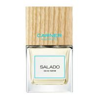 Eau de parfum Salado de Carner, fragrance marine fraîche évoquant sel et brise méditerranéenne avec ambretmusc
