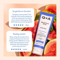 Salicylic Acid Body Wash Q+A