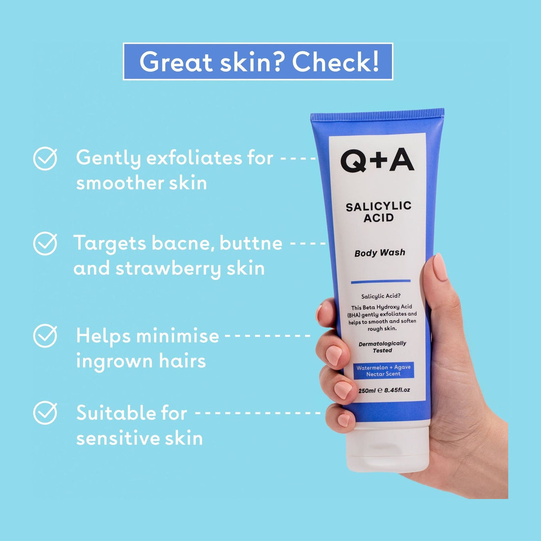 Salicylic Acid Body Wash Q+A