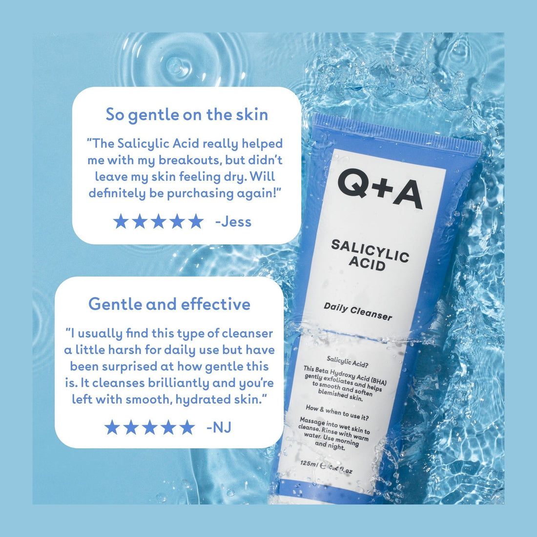 Salycylic Acid Cleanser Q+A