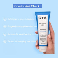 Salycylic Acid Cleanser Q+A
