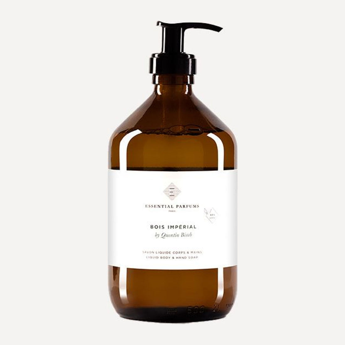 Savon liquide corps & mains Bois Impérial Essential Parfums 500ml